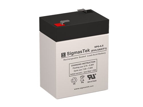 6 Volt 4.5 AH Replacement Battery Z21527