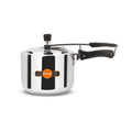 Orange Stainless Steel 3 Litre Pressure Cooker C475494