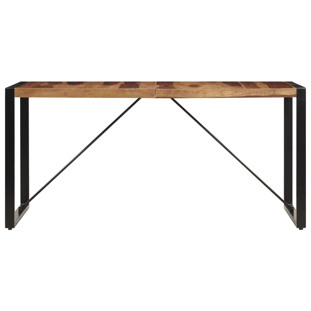Square Solid Sheesham Wood Dining Table I8799