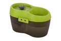 Lime Green Translucent Black 67 fl. oz Cat Water Fountain Y483848