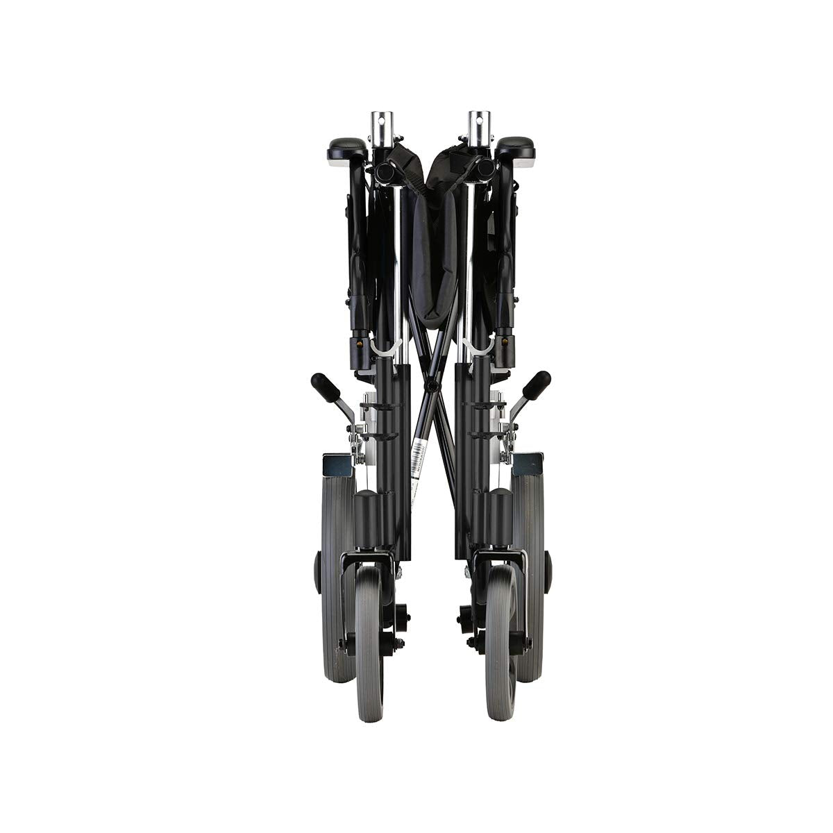 Lightweight Transport Chair with Locking Hand Brakes, Black S772
