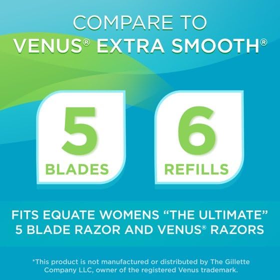 5 Blade Refills 6 Count J219