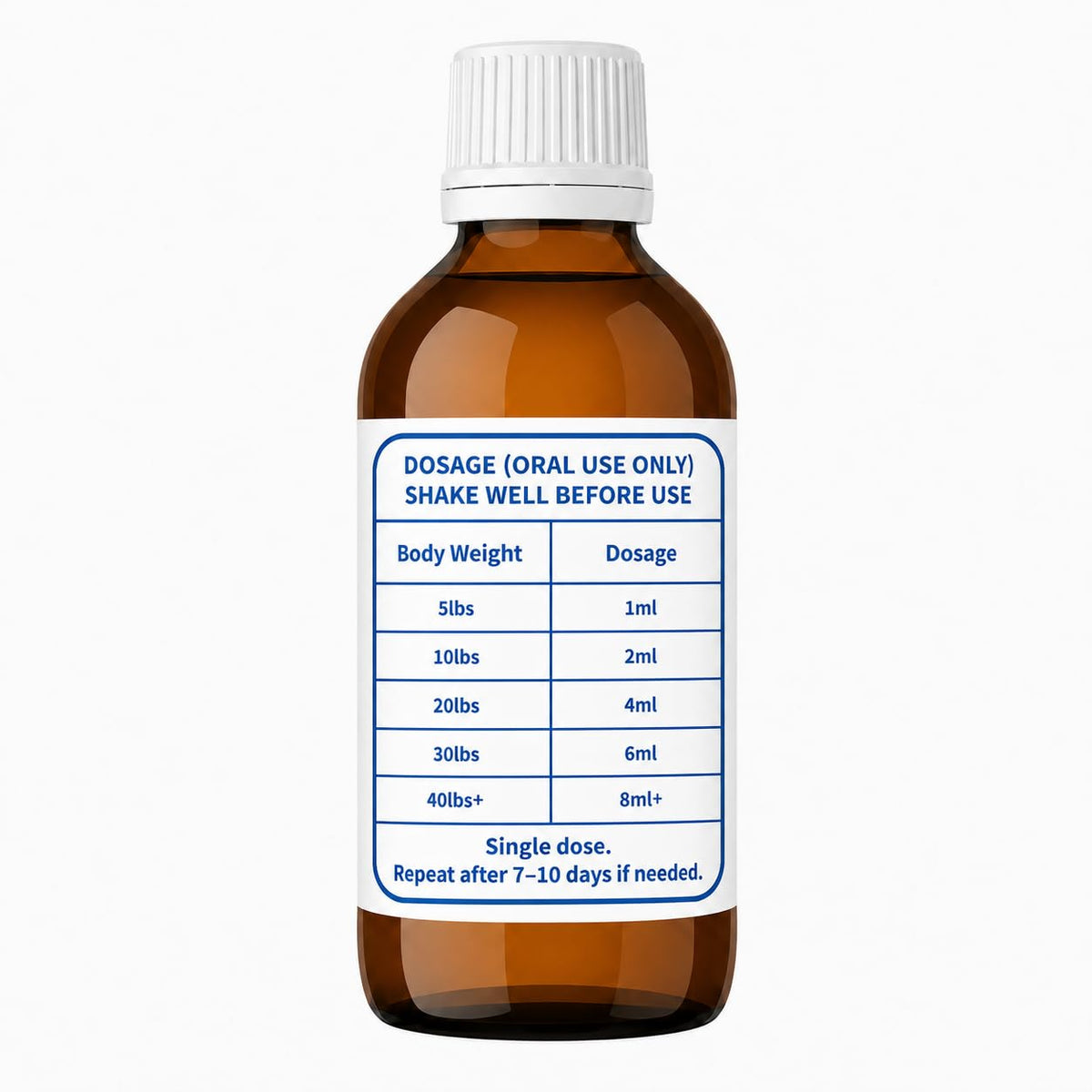 Dog & Cat Worm Care Liquid 3.38 fl oz M856234