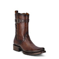 Bovine Leather Boot with Zipper F60288