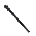 Black Rotating Flagpole Assembly with Base D556