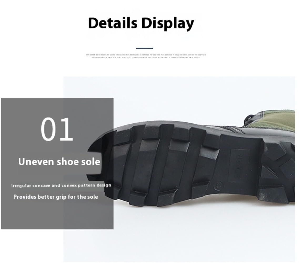 Lightweight Waterproof Leather Tactical Boots R356564