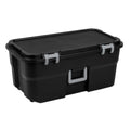 22 Gallon Lockable Wheeled Plastic Storage Trunk R212431