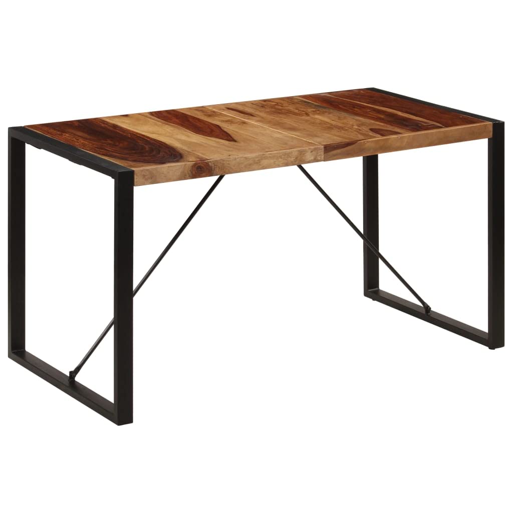 Square Solid Sheesham Wood Dining Table I8799
