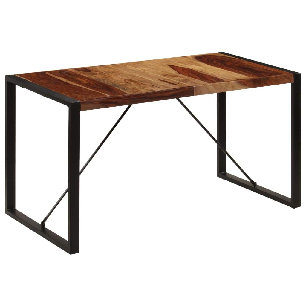 Square Solid Sheesham Wood Dining Table I8799