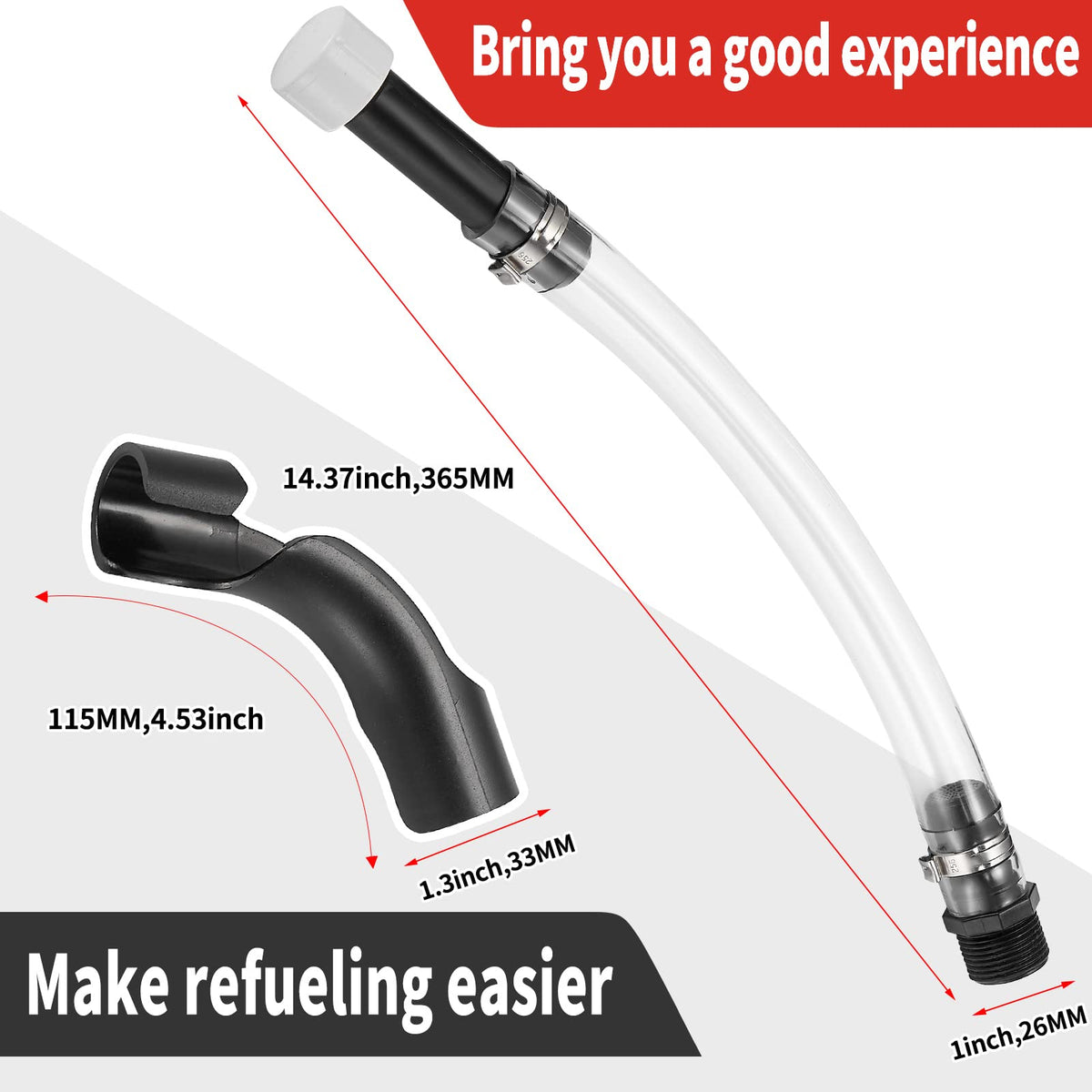 Racing Fuel Jug Replacement Hose G111