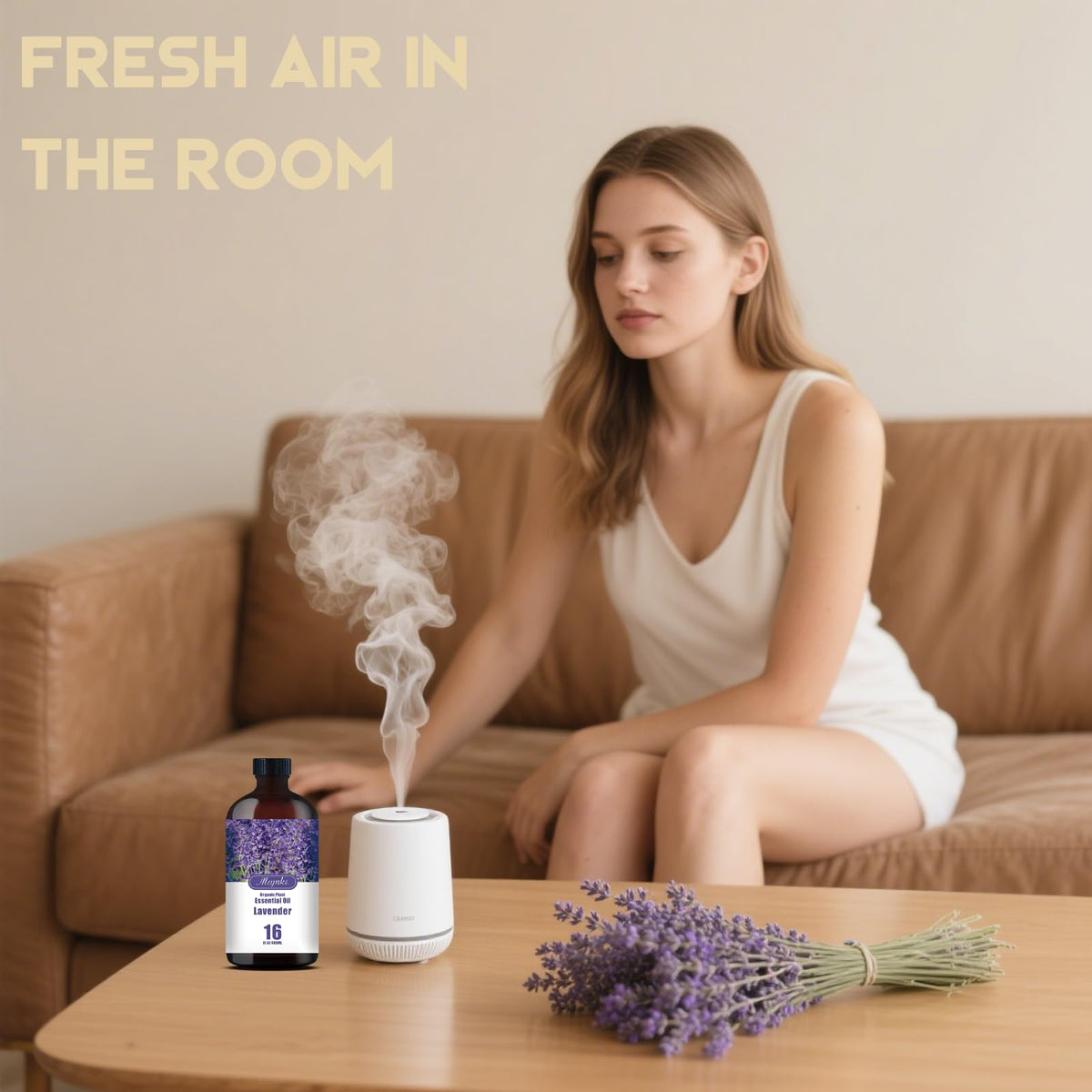 Lavender & Gardenia 16oz & 4oz Diffuser Set W532777
