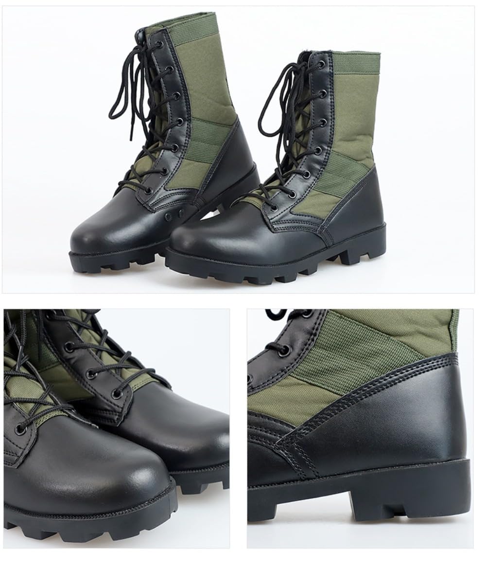 Lightweight Waterproof Leather Tactical Boots R356564