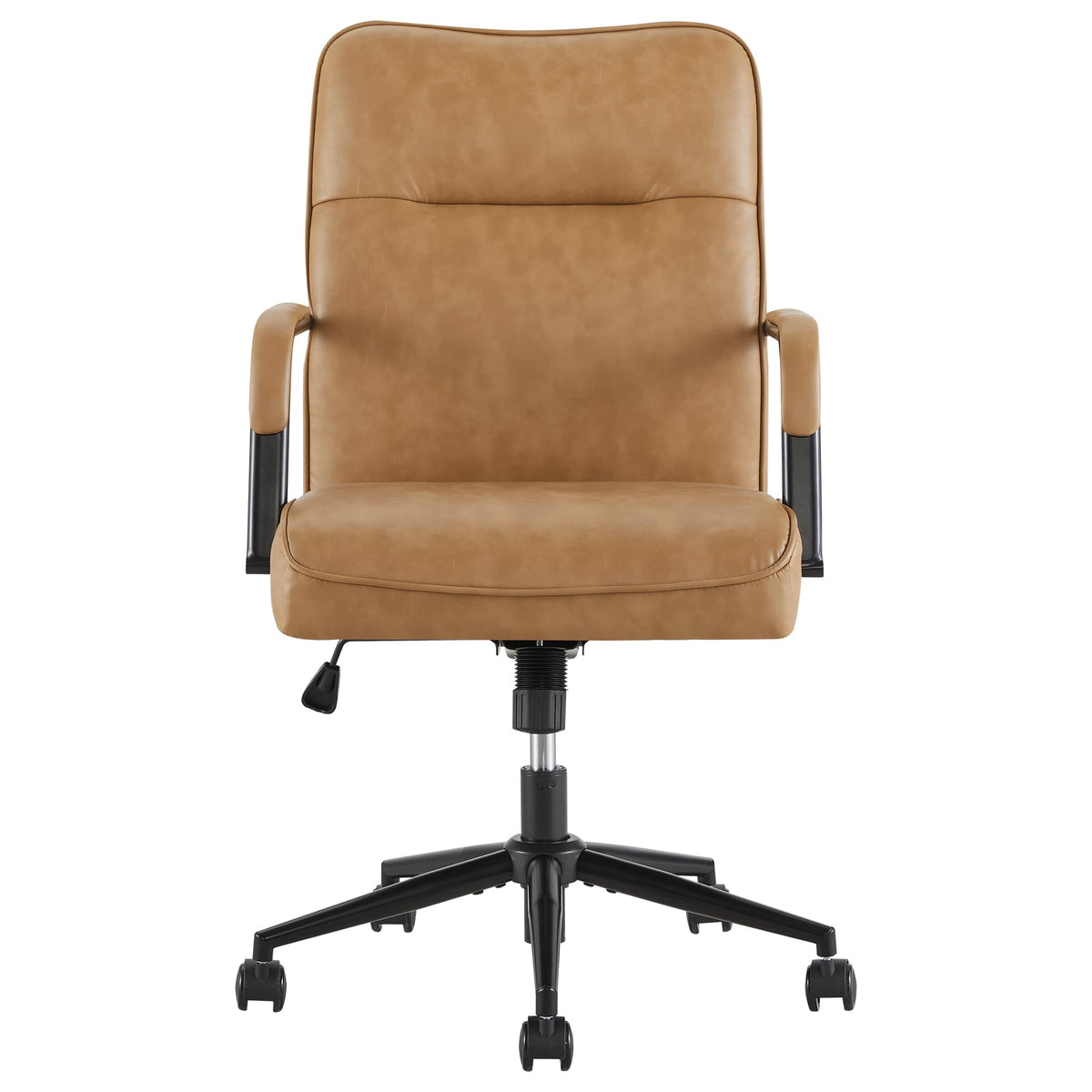 Ergonomic Faux Leather Office Chair with Lumbar Support A1787