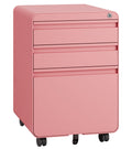 3 Drawer Metal Rolling File Cabinet H50870
