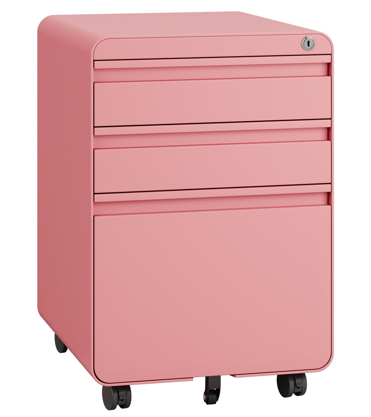 3 Drawer Metal Rolling File Cabinet H50870