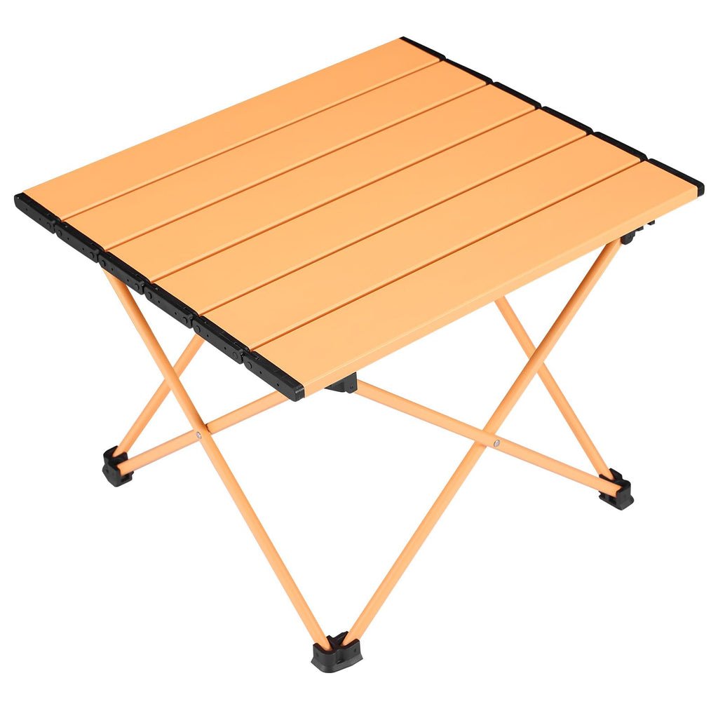 Portable Folding Camping Table Aluminum Top V2669
