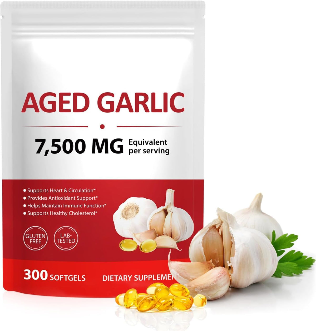 Aged Garlic Extract Capsules 7,500mg L3745