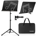 Adjustable Metal Sheet Music Stand with Carry Bag T428953