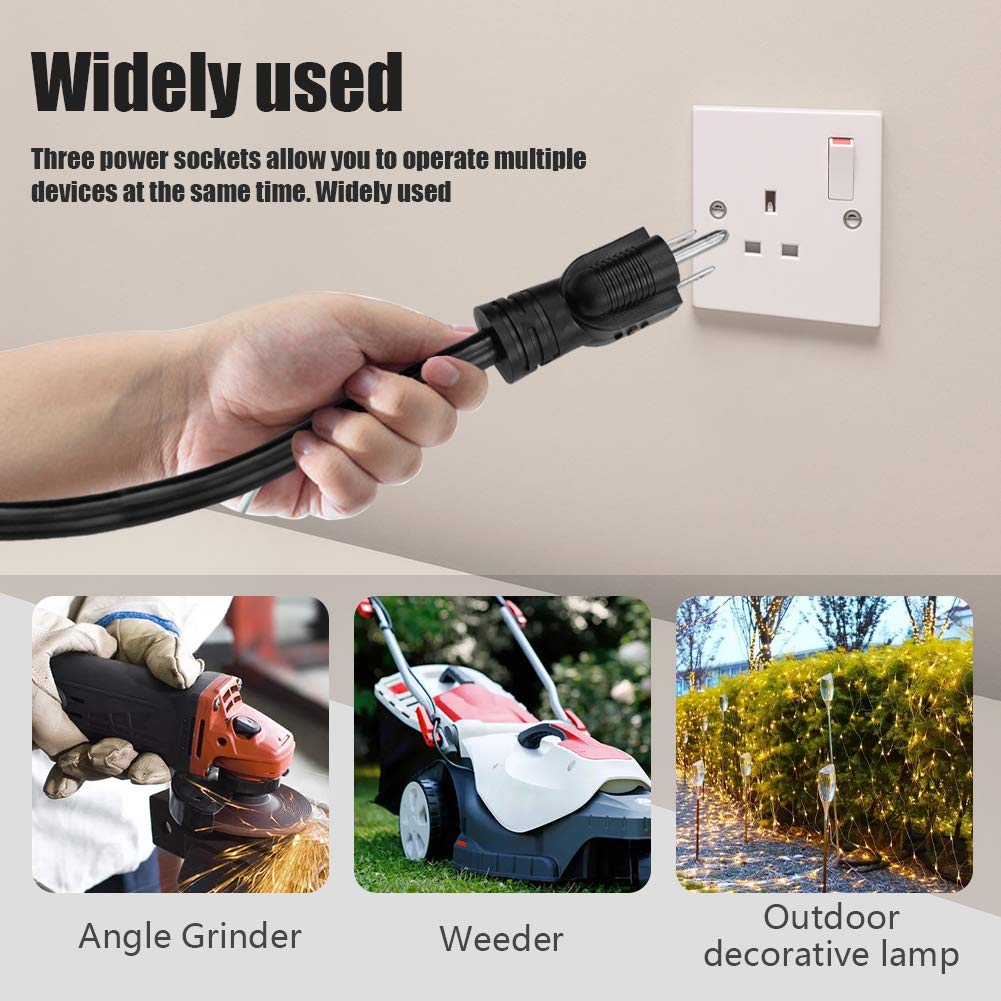 100FT 12/3 Outdoor Heavy Duty Extension Cord G113