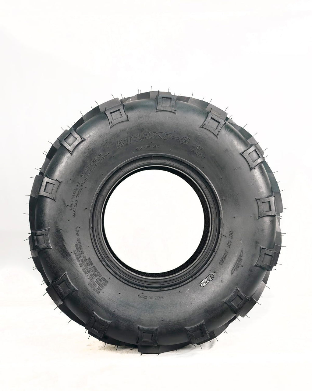 2 Pack 19x7-8 ATV Tires 4PR Tubeless All Terrain N180862