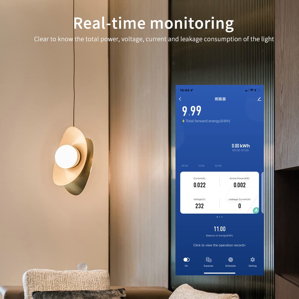 63A Single-Phase WiFi Energy Meter with LCD M398560
