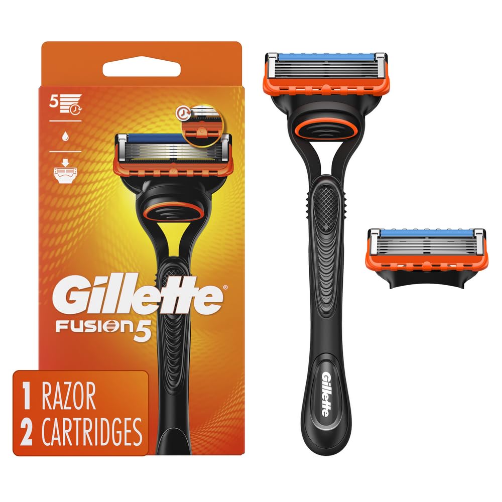 Razor Handle + 2 Razor Blade Refills E625