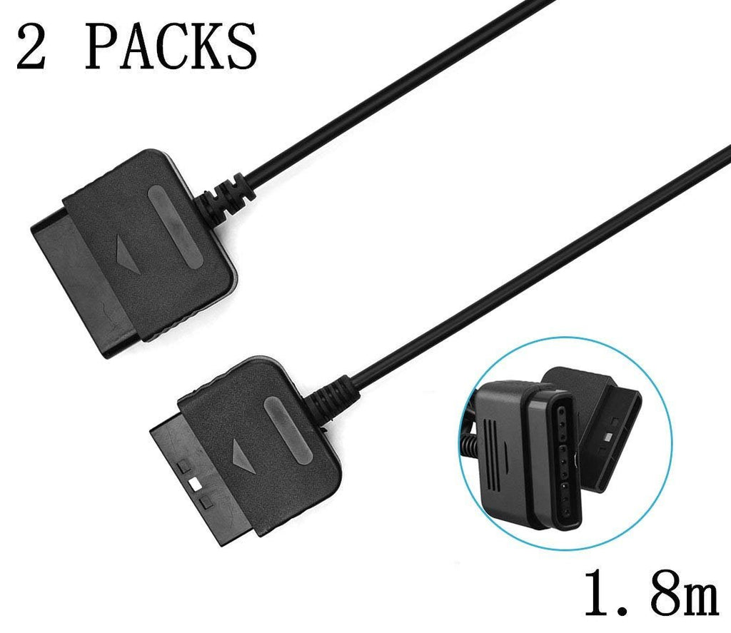 2-Pack 6ft PS2 Controller Extension Cable S2185