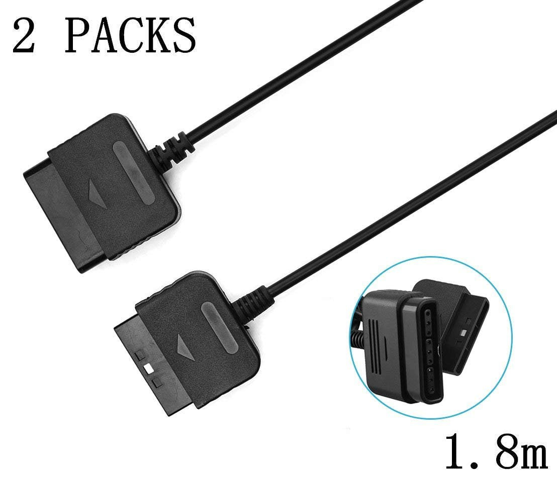 2-Pack 6ft PS2 Controller Extension Cable S2185