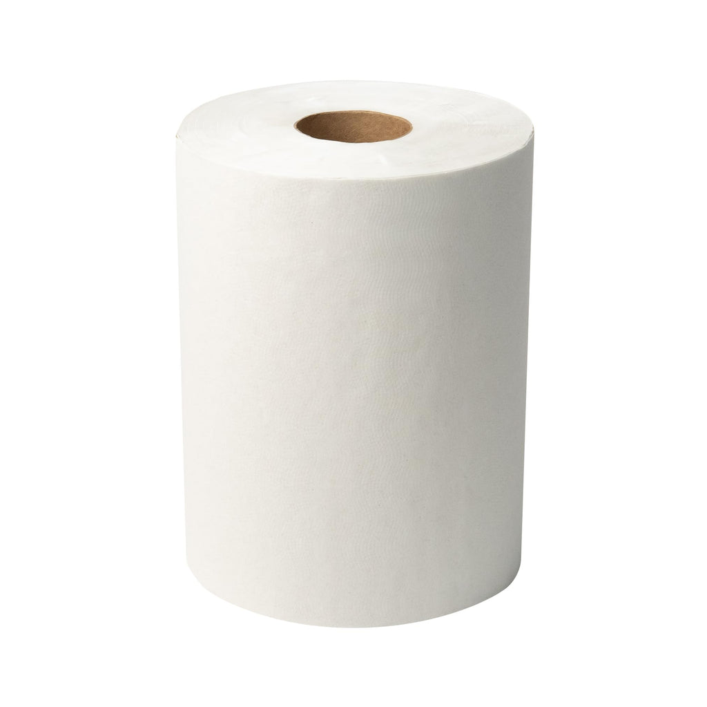 White 1-Ply Hardwound Paper Towels, 6 Rolls K753