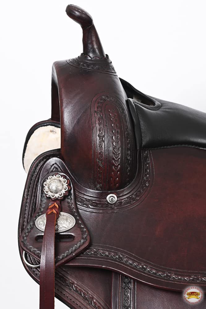 Dark Brown Western Saddle A377