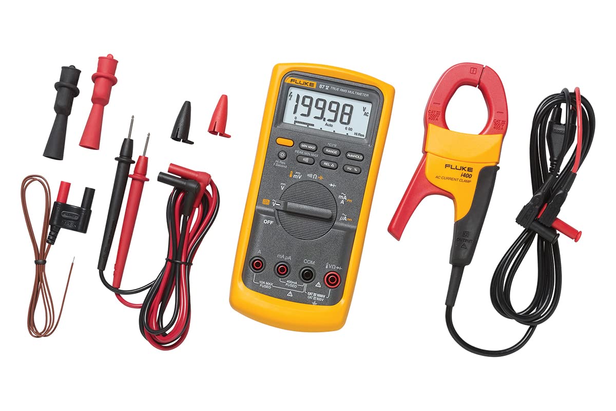 Industrial Digital Multimeter with Current Clamp Kit U832