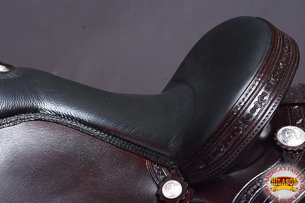 Dark Brown Western Saddle A377