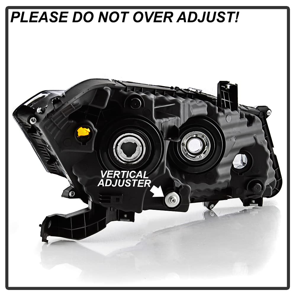 Chrome Housing Headlights Headlamps S7212