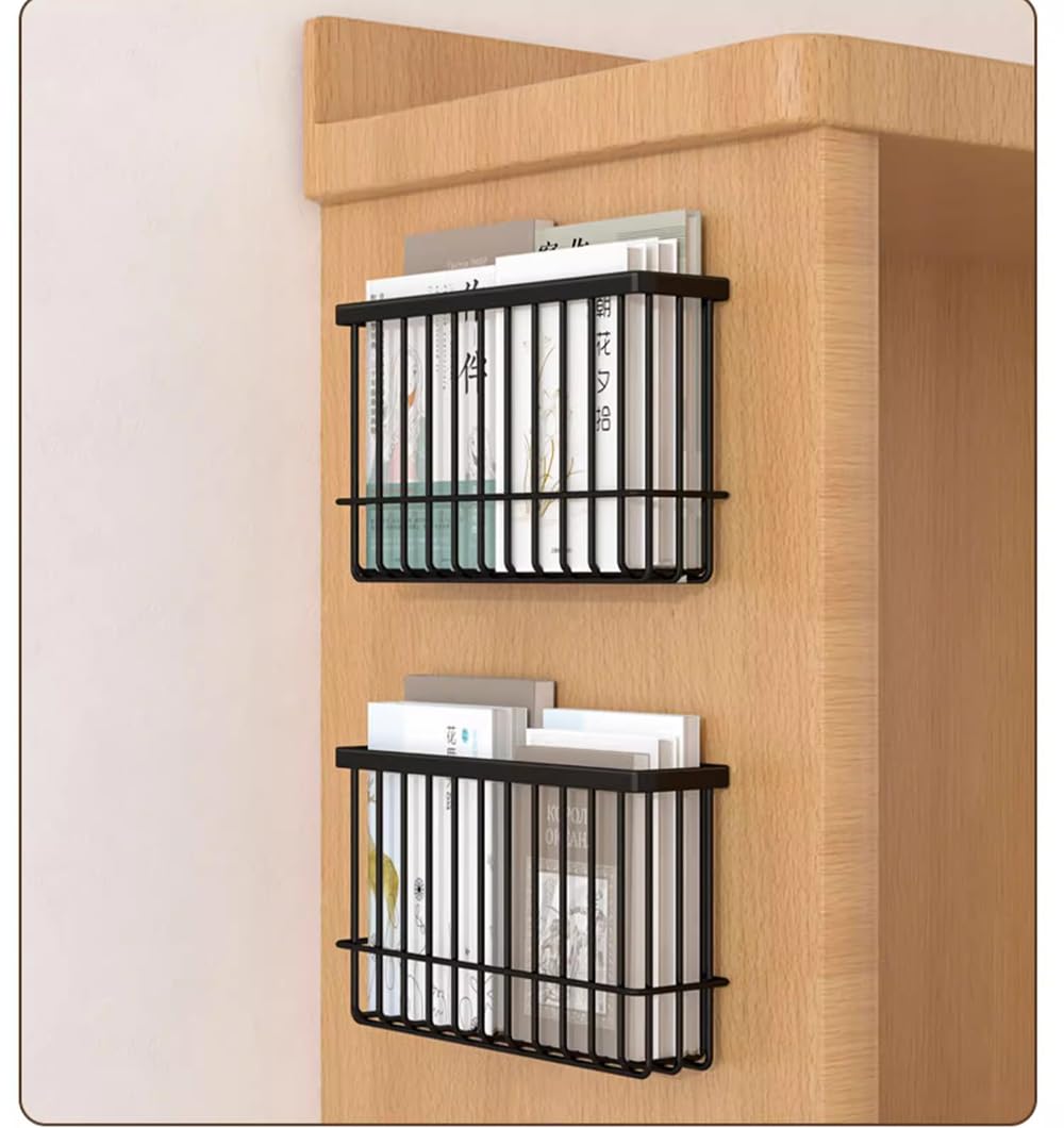 Self Adhesive Wall Mounted Storage Box (Black) W9856
