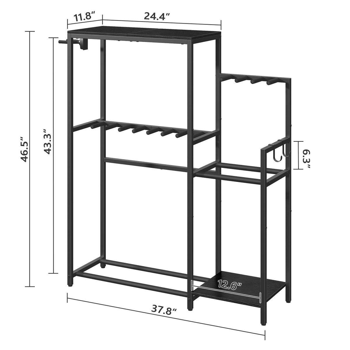 Guitar Stand, Multi-Guitar Rack, AMP Stand, Record Rack Z539