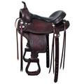 Dark Brown Western Saddle A377