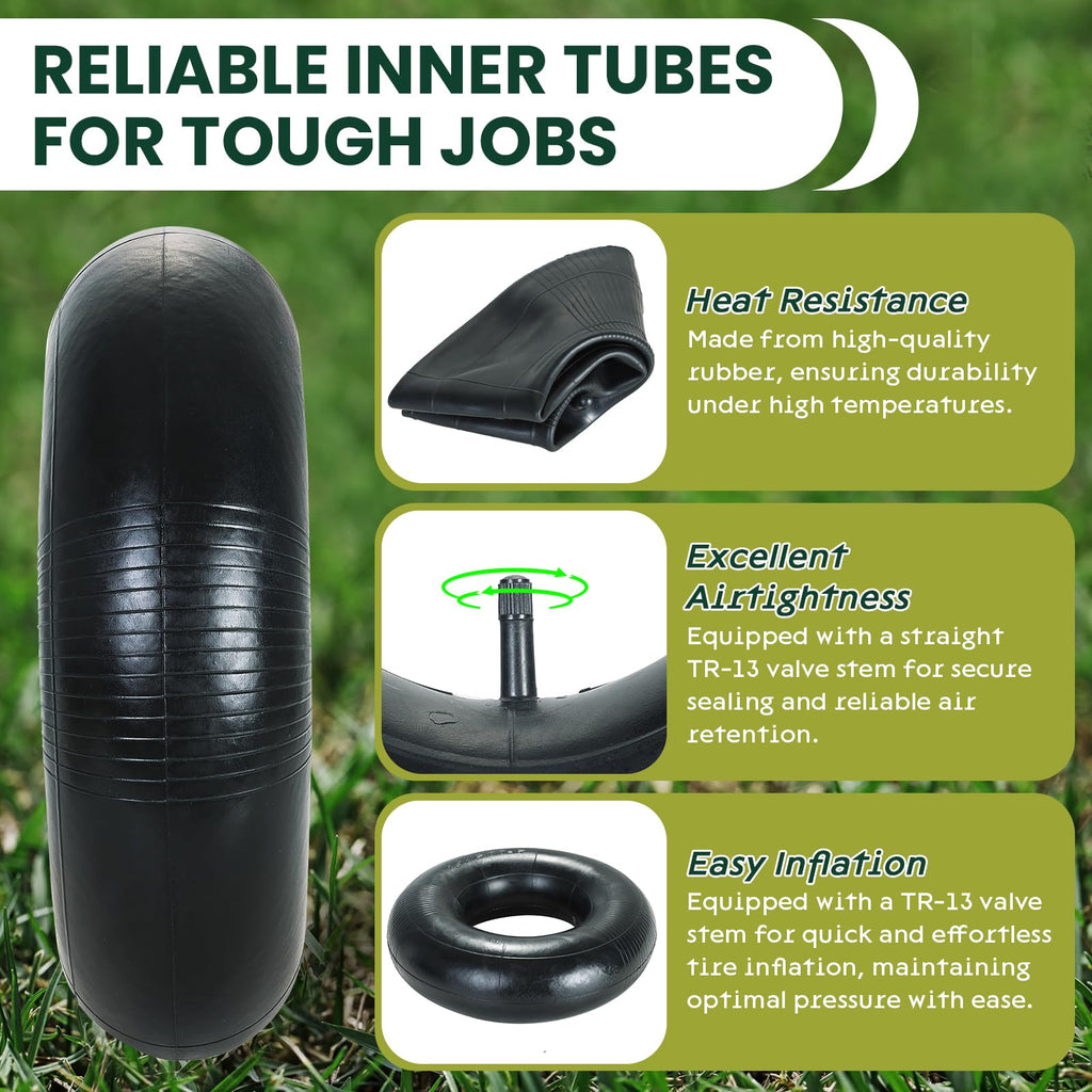 2 Pack 15 x 6.00-6" Inner Tubes with TR-13 Valve Stem X23913