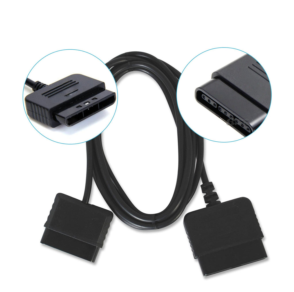 2-Pack 6ft PS2 Controller Extension Cable S2185