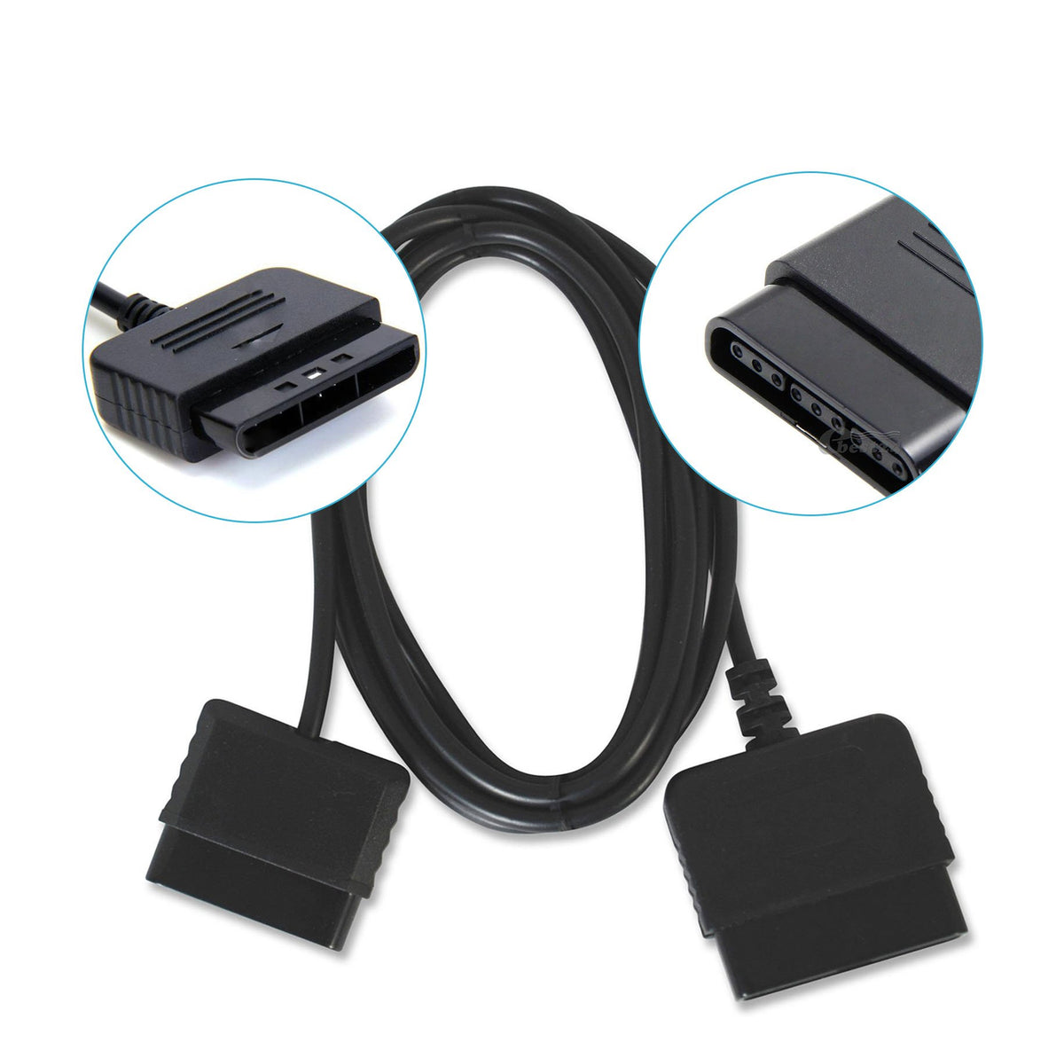 2-Pack 6ft PS2 Controller Extension Cable S2185