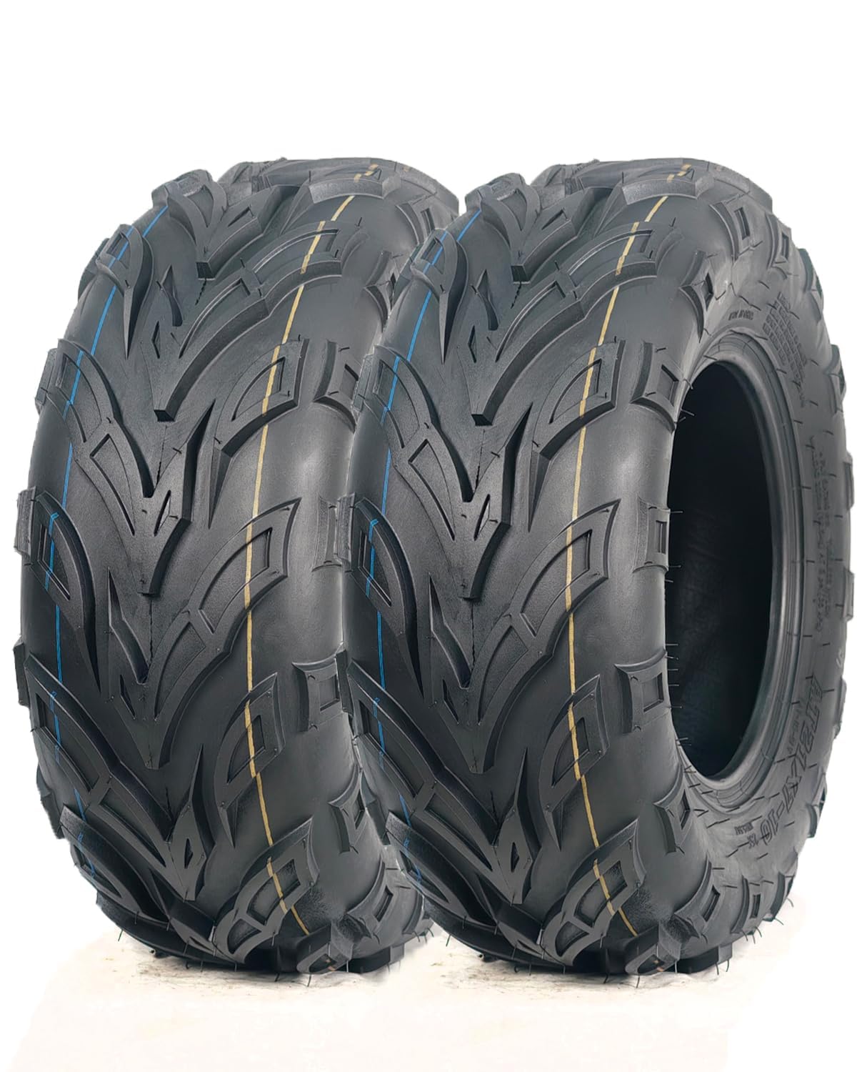 2 Pack 19x7-8 ATV Tires 4PR Tubeless All Terrain N180862