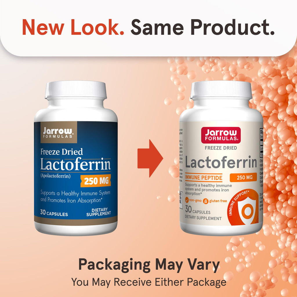 Lactoferrin Supplements 250 mg 30 Capsules F119