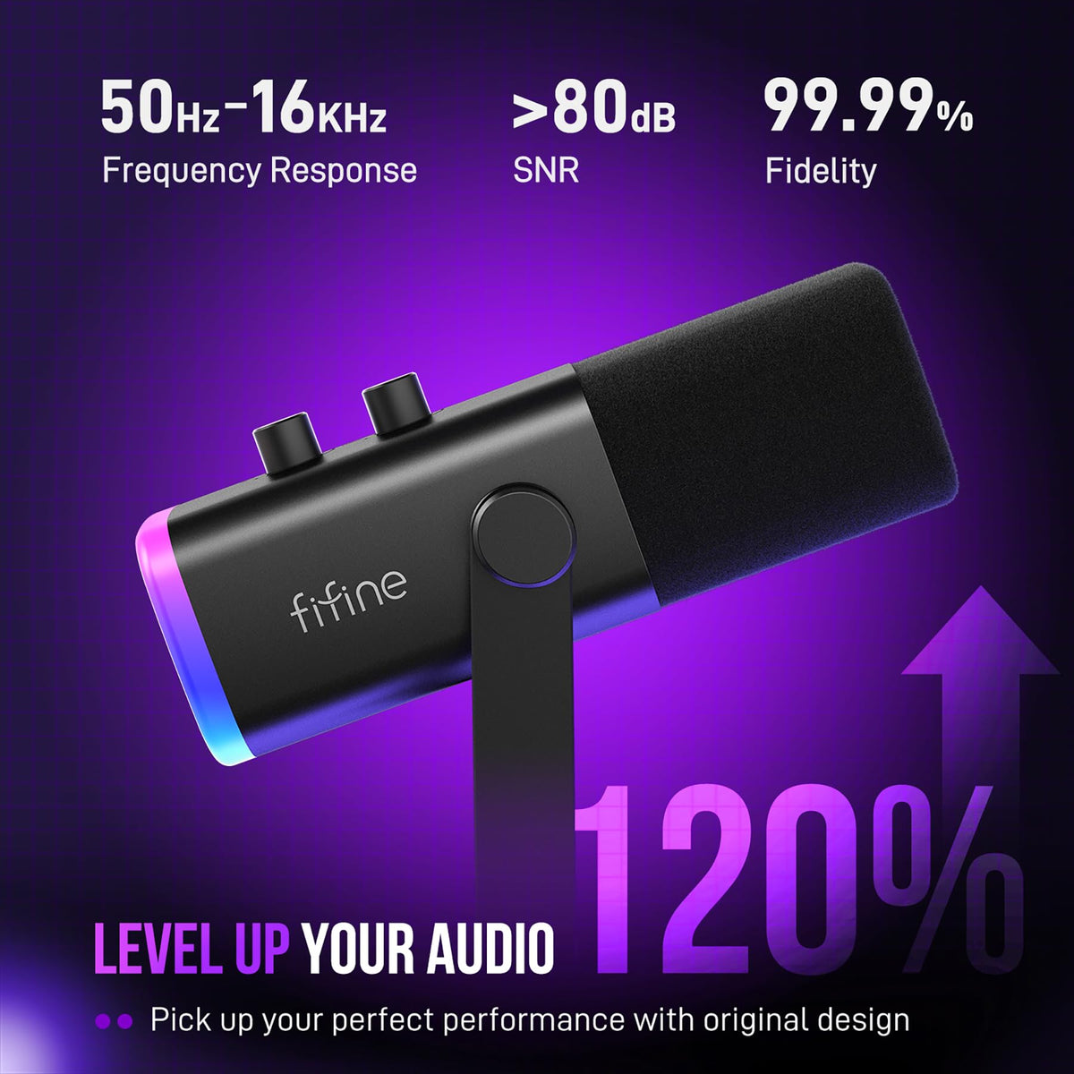 Dynamic XLR/USB Gaming Microphone Set K3947