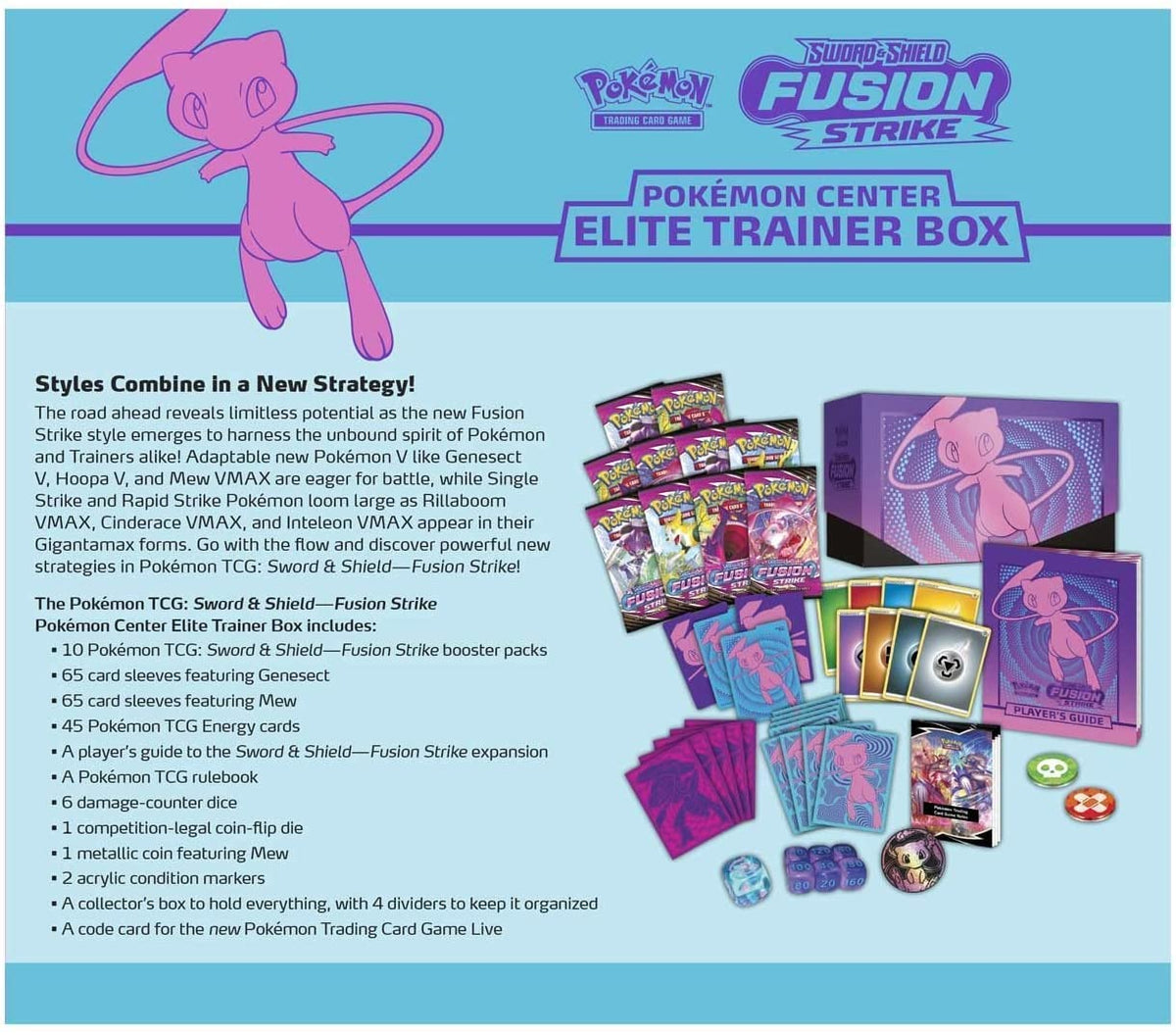 Pokemon TCG 8 Booster Packs Elite Trainer Box S552307