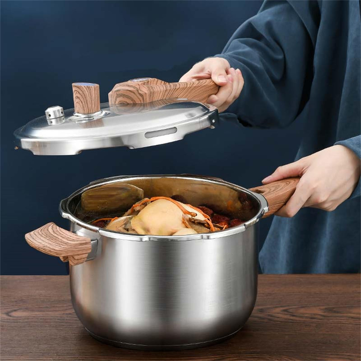 304 Stainless Steel 3L Pressure Cooker F94287