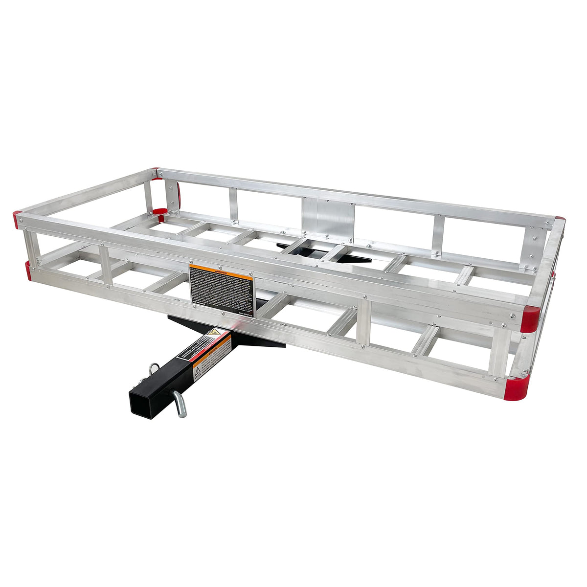 Aluminum Hitch Cargo Carrier with High Side Rails J9148