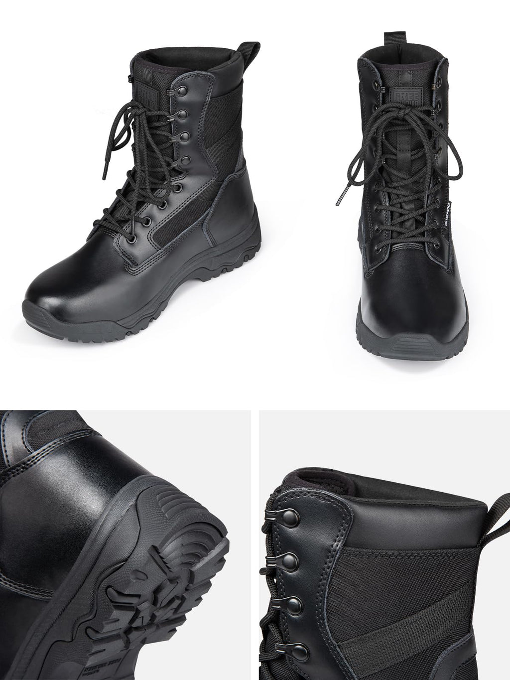 Lightweight Suede Leather Waterproof Work Boots N241