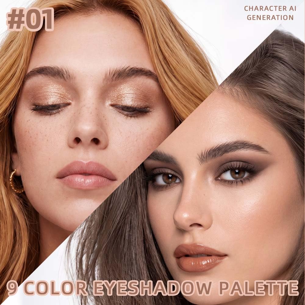 Neutral Nude Matte Eyeshadow Palette Q739