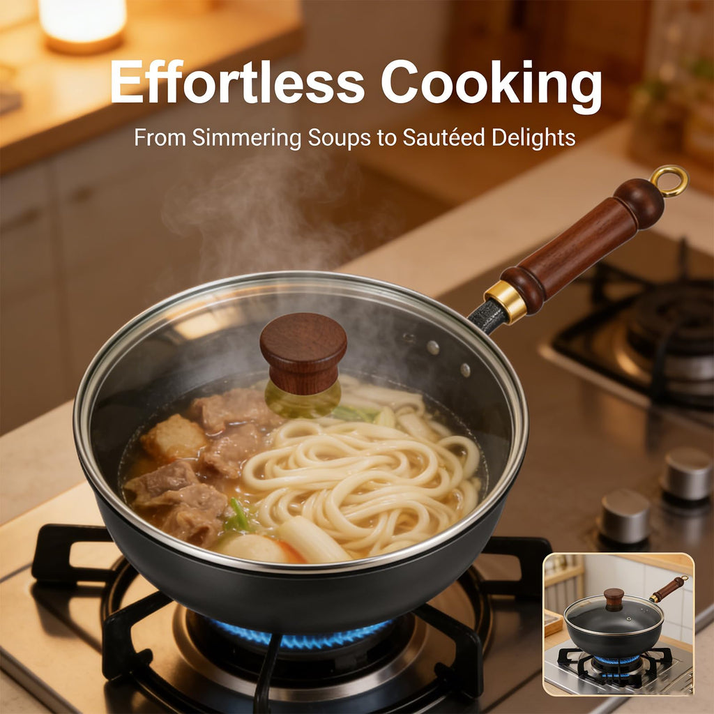 Cast Iron Skillet with Glass Lid B382994