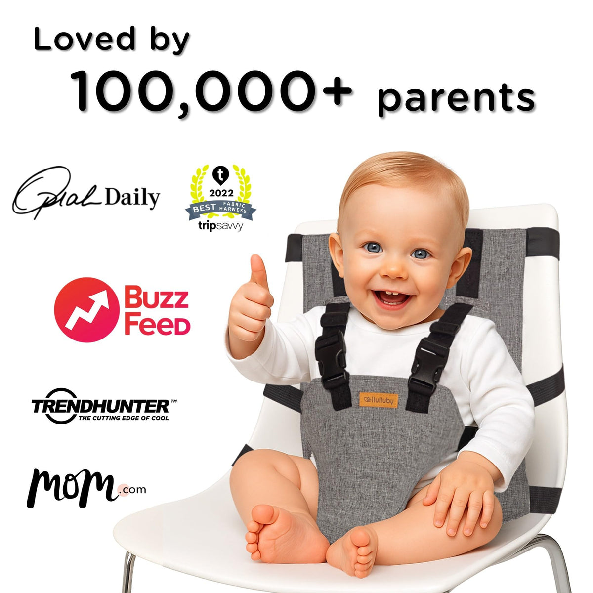 Compact Travel High Chair Portable Baby Harness Seat K843964