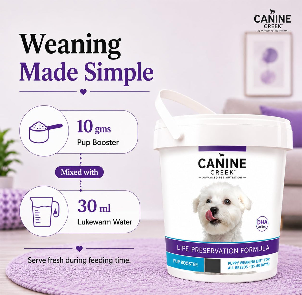 Puppy Weaning Diet 300g/10.5 Ounce R56584